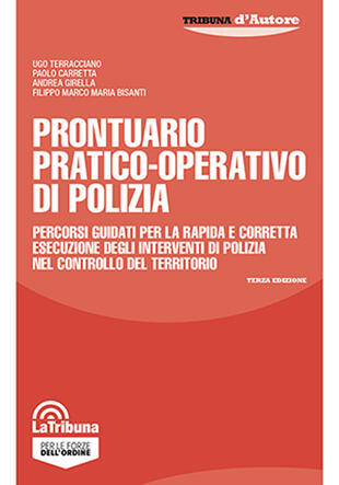 copertina Prontuario pratico-operativo di polizia. Percorsi guidati per la rapida e corretta esecuzione degli interventi di polizia nel controllo del territorio