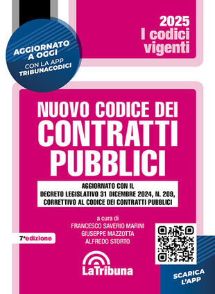 copertina Nuovo codice dei contratti pubblici. Con App Tribunacodici