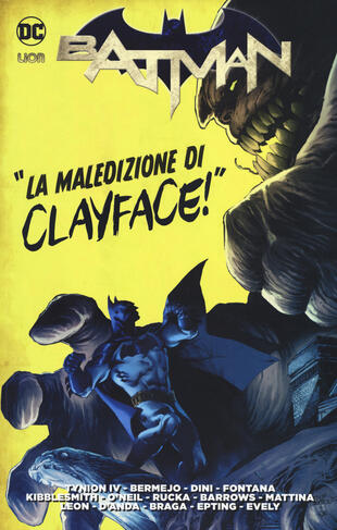 copertina La maledizione di Clayface. Batman
