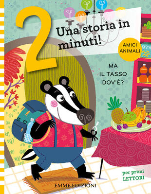 copertina Ma il tasso dov'è? Stampatello maiuscolo. Ediz. a colori