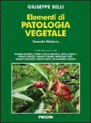 copertina Elementi di patologia vegetale