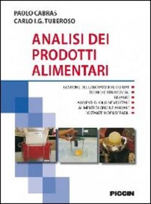 copertina Analisi dei prodotti alimentari