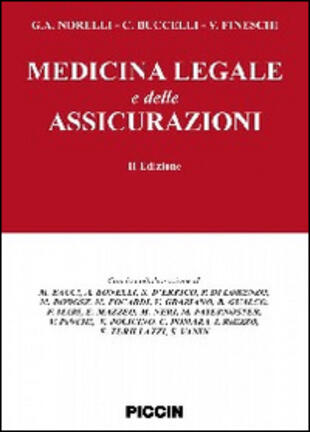 copertina Medicina legale e delle assicurazioni