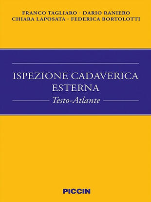 copertina Ispezione cadaverica esterna. Testo-atlante