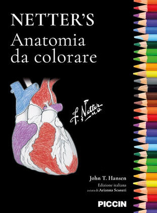 copertina Netter's. Anatomia da colorare