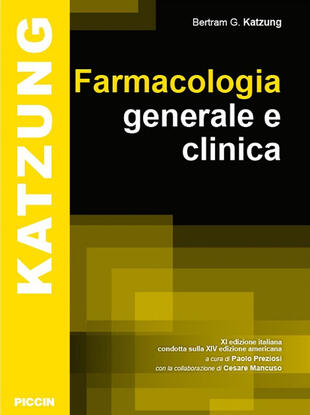 copertina Farmacologia generale e clinica