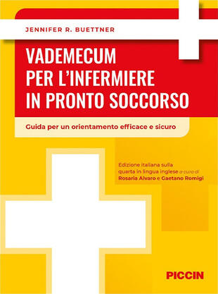 copertina Vademecum per l'infermiere in pronto soccorso. Guida per un orientamento efficace e sicuro