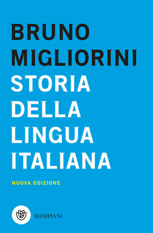 copertina Storia della lingua italiana