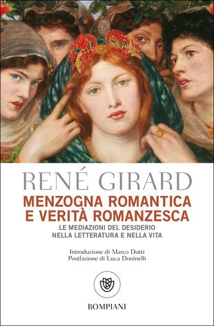 copertina Menzogna romantica e verità romanzesca. La mediazione del desiderio nella letteratura e nella vita