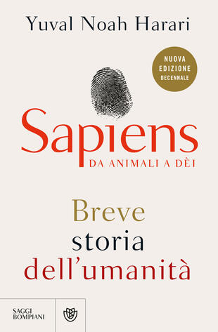 copertina Sapiens. Da animali a dèi. Breve storia dell'umanità. Nuova ediz.