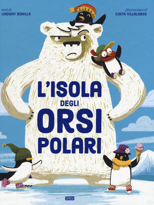 copertina L'isola degli orsi polari. Ediz. a colori