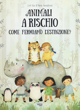 copertina Animali a rischio. Come fermiamo l'estinzione? Ediz. a colori