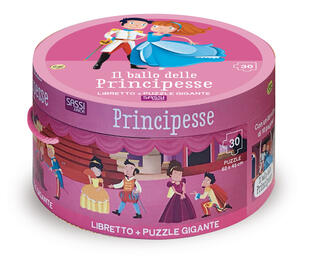 copertina Il ballo delle principesse. Ediz. a colori. Con puzzle