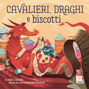 copertina Cavalieri, draghi e biscotti. Ediz. a colori