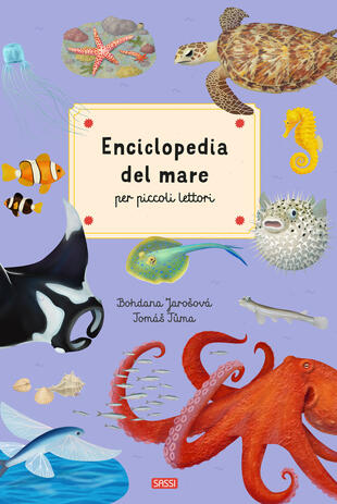 copertina Enciclopedia del mare per piccoli lettori. Ediz. a colori