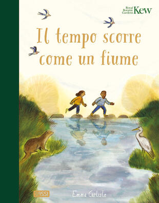 copertina Il tempo scorre come un fiume. Ediz. a colori