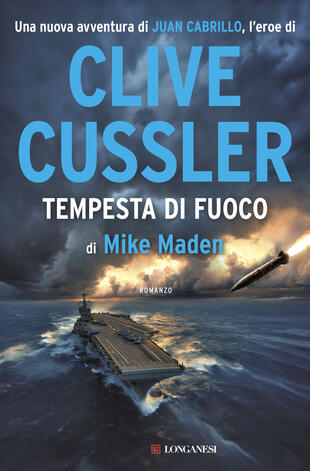 copertina Clive Cussler Tempesta di fuoco