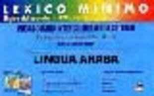 copertina Lexico minimo. Vocabolario interculturale illustrato. Araba. Il giro del mondo in 320 parole
