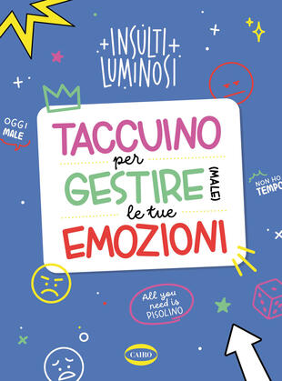 copertina Taccuino per gestire (male) le tue emozioni