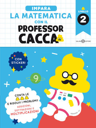 copertina Impara la matematica con il professor cacca #2
