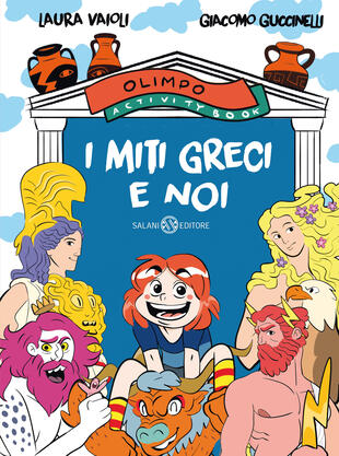 copertina I miti greci e noi. Olimpo activity book