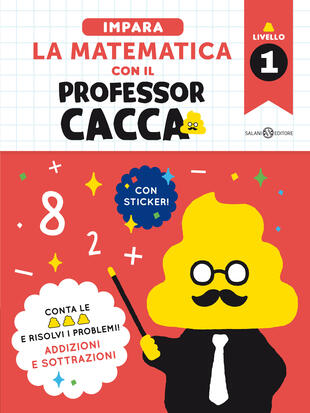 copertina Impara la matematica con il Professor Cacca #1