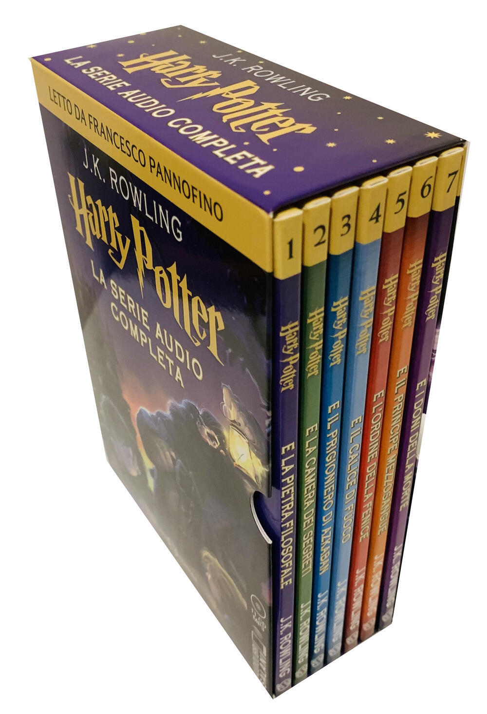 Harry Potter - La serie audio completa - Cofanetto di J.K. Rowling -  Audiolibro CD - AUDIOLIBRI - Il Libraio