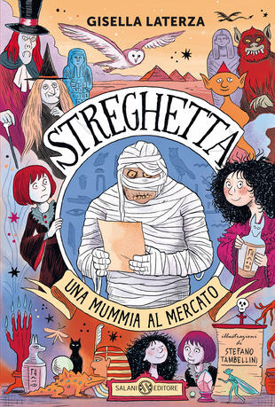 copertina Streghetta. Una mummia al mercato