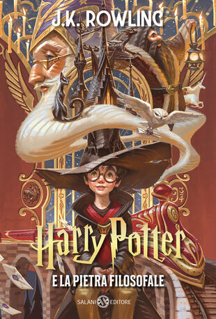 copertina Harry Potter e la Pietra Filosofale. Anniversario 25 anni