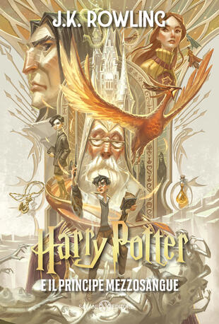 copertina Harry Potter e il Principe Mezzosangue. Anniversario 25 anni