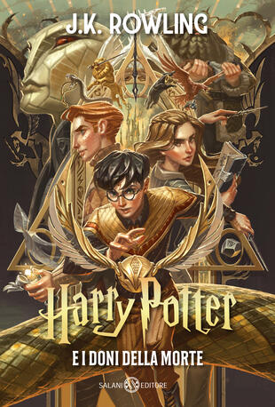 copertina Harry Potter e i Doni della Morte. Anniversario 25 anni