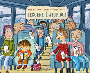 copertina Leggere è stupido!