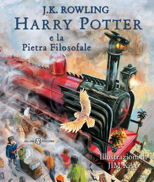 copertina Harry Potter e la Pietra Filosofale - Ed. Illustrata Jim Kay