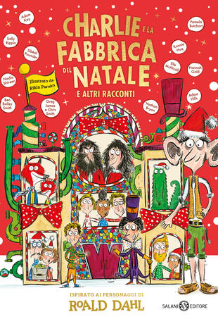copertina Charlie e la fabbrica del Natale