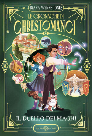 copertina Il duello dei maghi. Le cronache di Chrestomanci