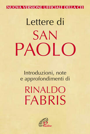 copertina Lettere di San Paolo