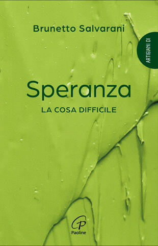 copertina Speranza. La cosa difficile