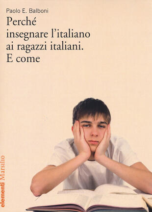 copertina Perché insegnare l'italiano ai ragazzi italiani. E come