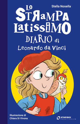 copertina Lo strampalatissimo diario di Leonardo da Vinci