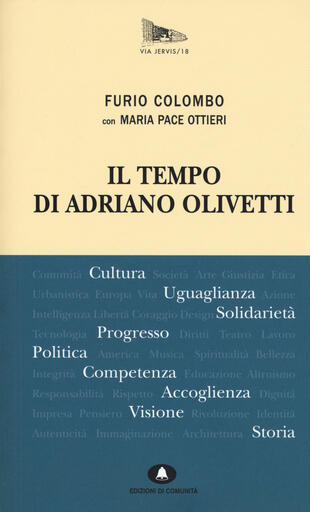copertina Il tempo di Adriano Olivetti