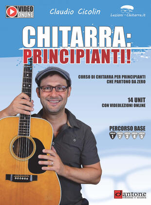 copertina Chitarra: principianti! Corso di chitarra per principianti che partono da zero. Con Contenuto digitale per accesso on line