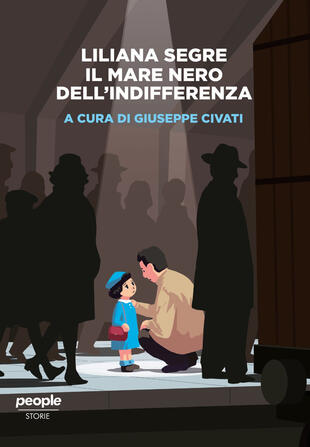 copertina Liliana Segre. Il mare nero dell'indifferenza
