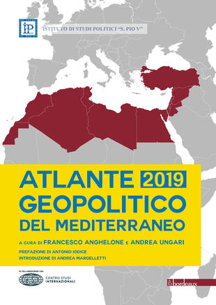 copertina Atlante geopolitico del Mediterraneo 2019