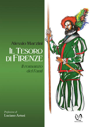 copertina Il tesoro di Firenze. Il romanzo dei Fanti