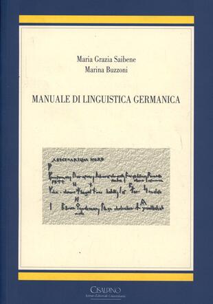 copertina Manuale di linguistica germanica