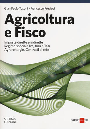 copertina Agricoltura e fisco