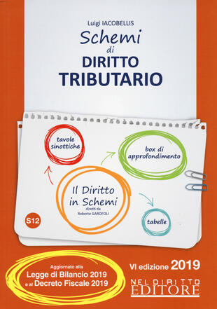 copertina Schemi di diritto tributario
