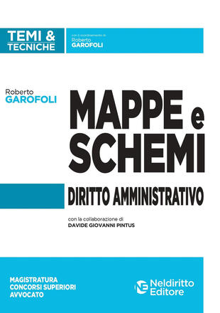 copertina Mappe e schemi di diritto amministrativo