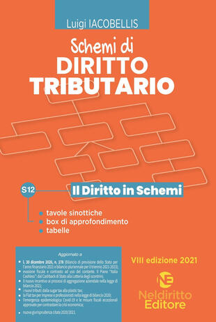copertina Schemi di diritto tributario
