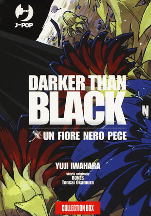 copertina Darker than black. Un fiore nero pece